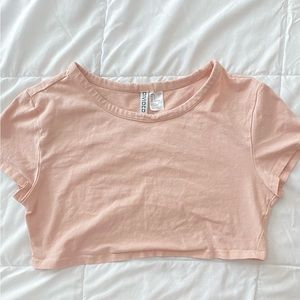 Pink Crop Top